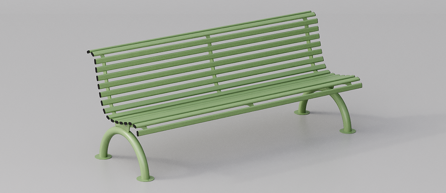 Panchina Cervino vista 1