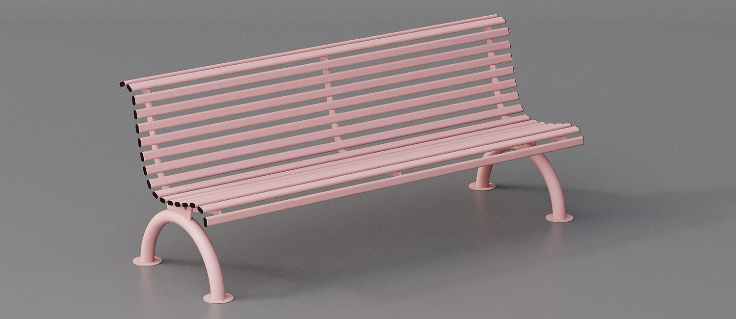 Panchina Cervino vista 3