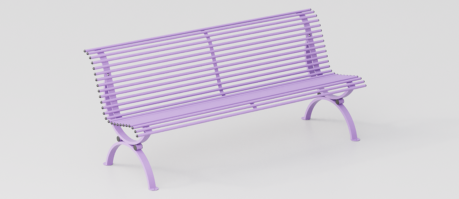 Bench Clematis straight vista 4