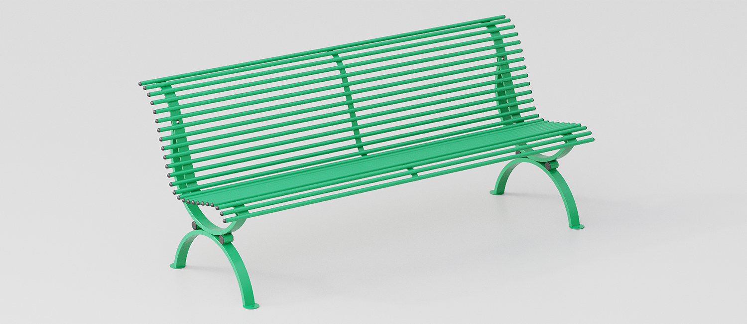 Bench Clematis straight vista 5