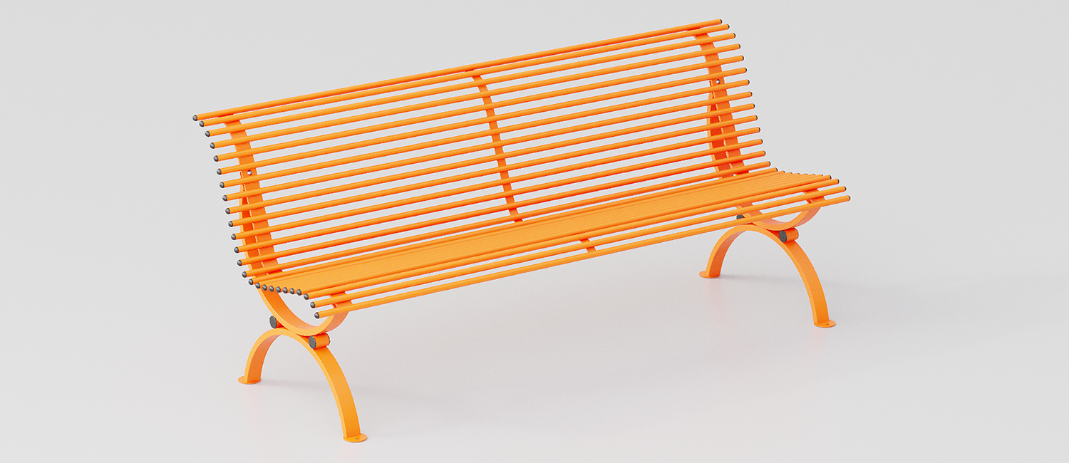 Bench Clematis straight vista 6