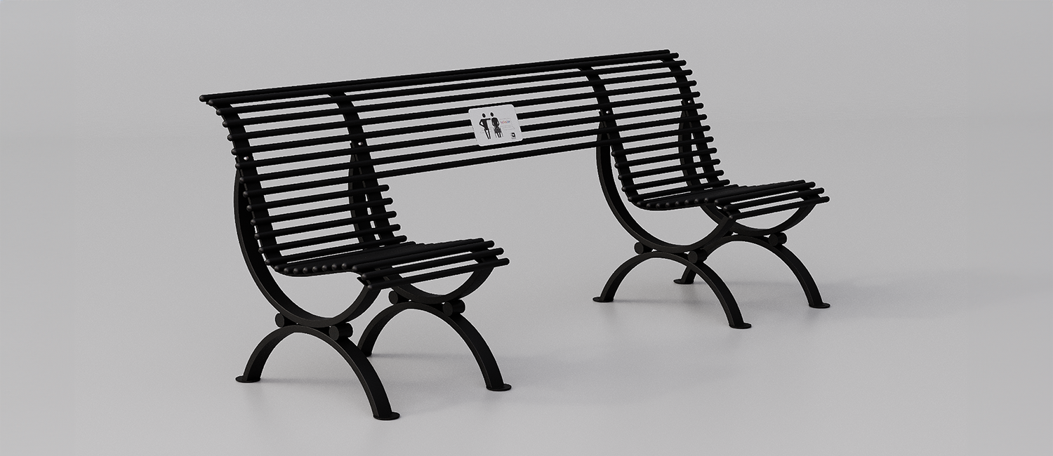 Clematis Inclusion Bench vista 2