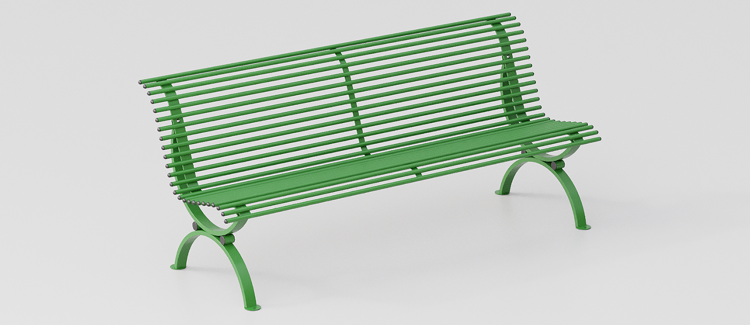 Clematis Ribbon bench vista 5