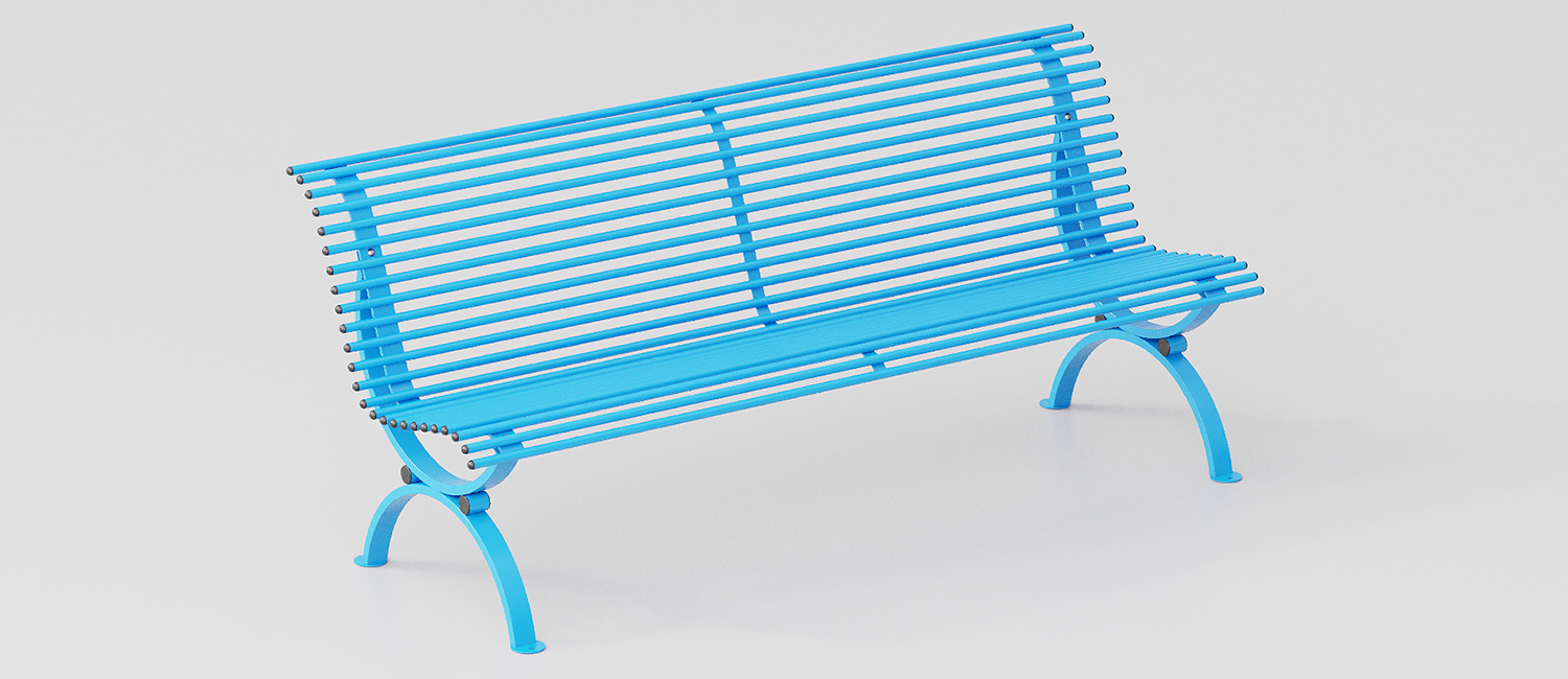 Clematis Ribbon bench vista 6