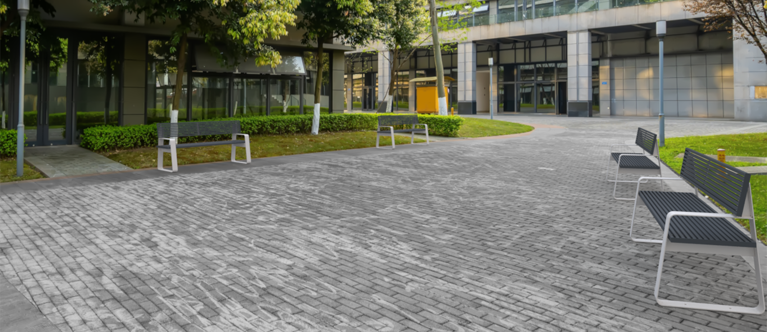 Panchina Easy Metal vista 2