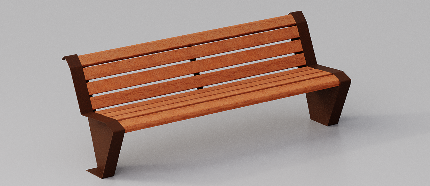 Panchina Essenza vista 3