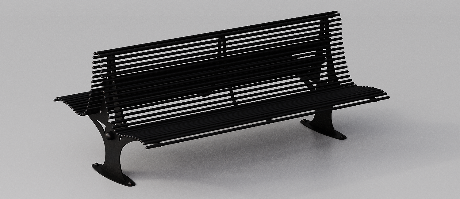 Panchina Gabbiano vista 1