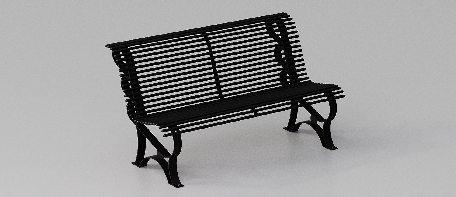 Panchina Margherita vista 1