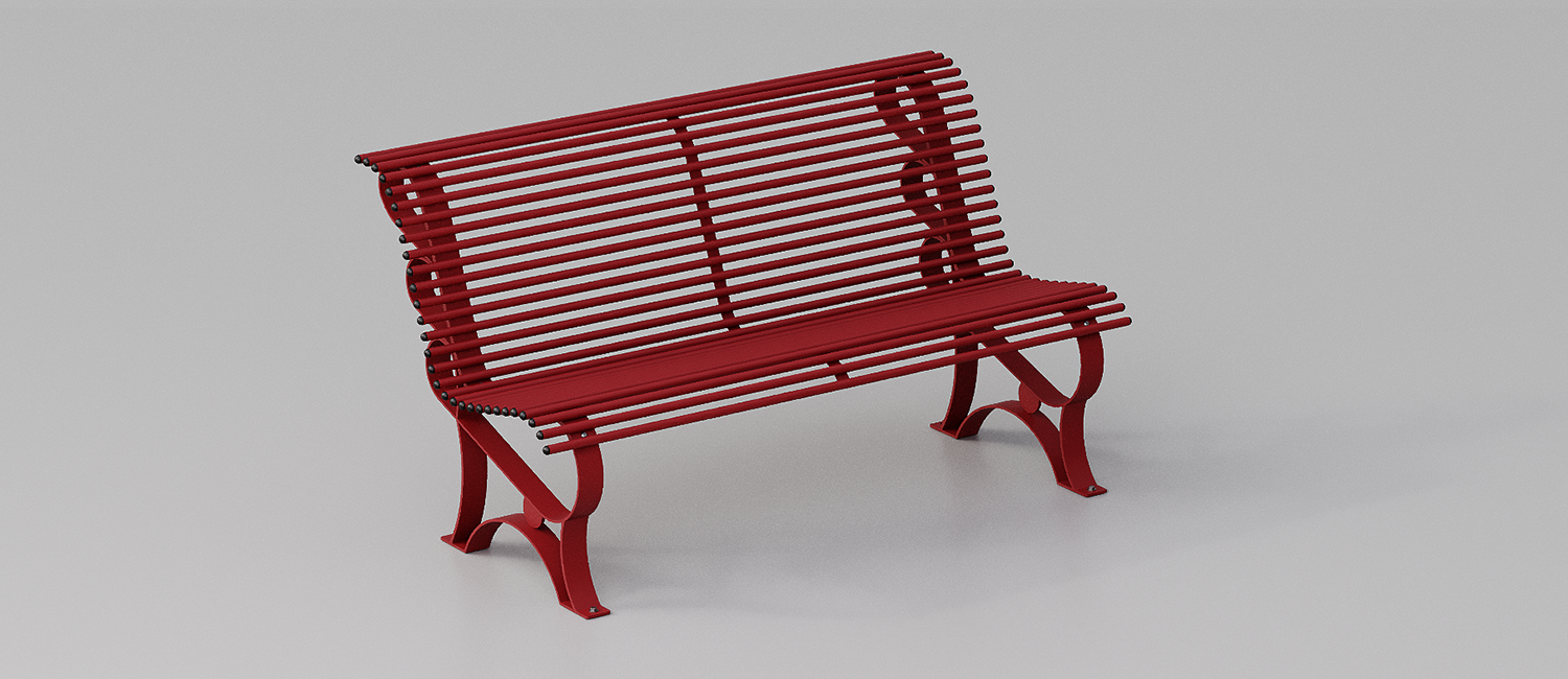 Panchina Margherita vista 2