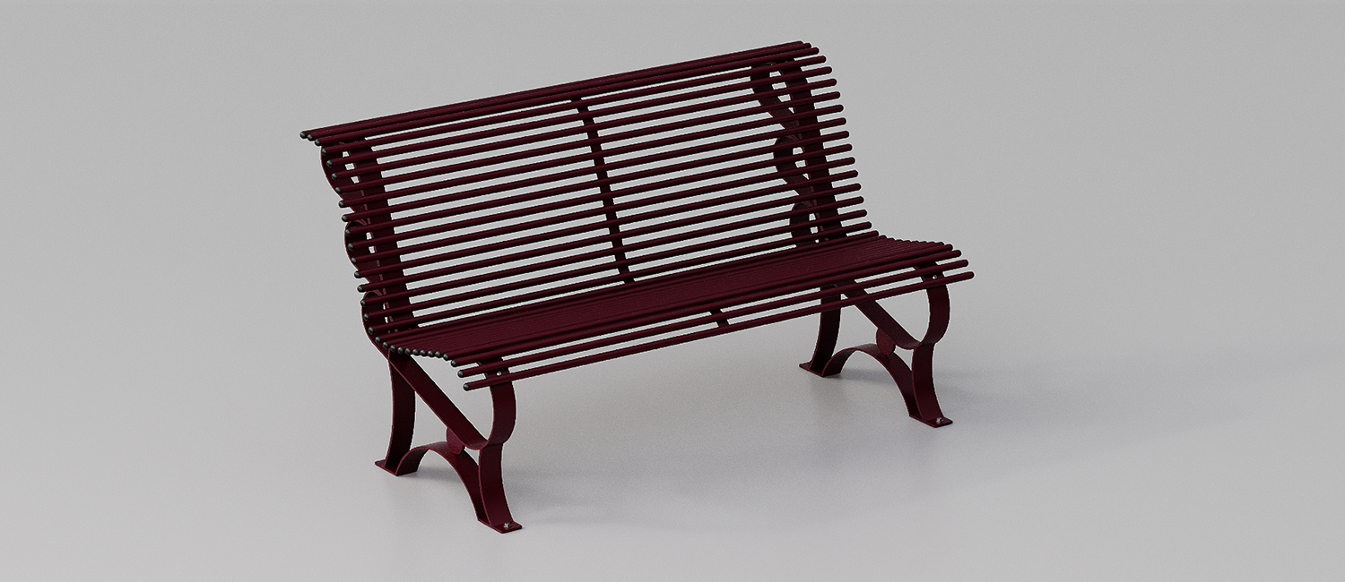 Panchina Margherita vista 3