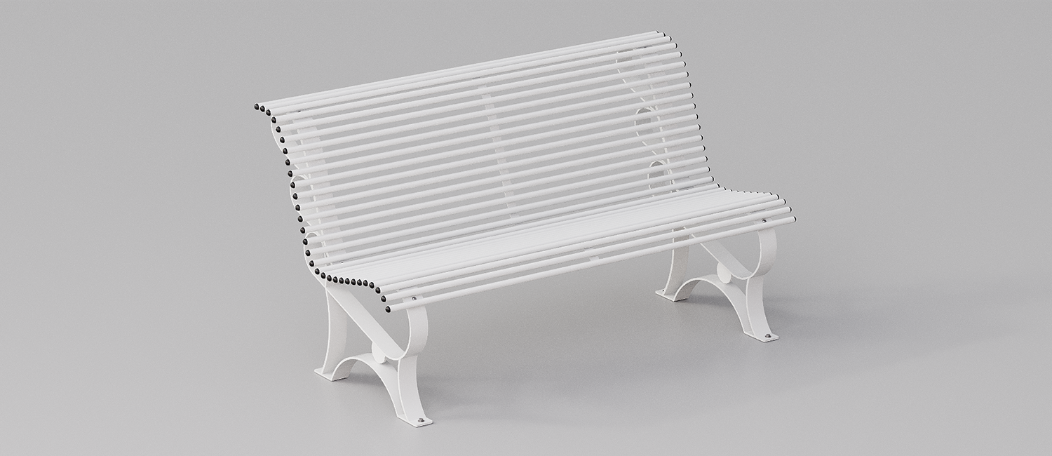 Panchina Margherita vista 4