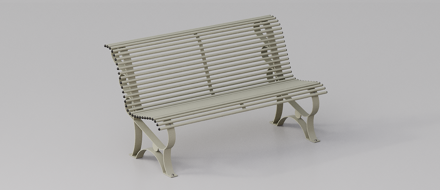 Panchina Margherita vista 6