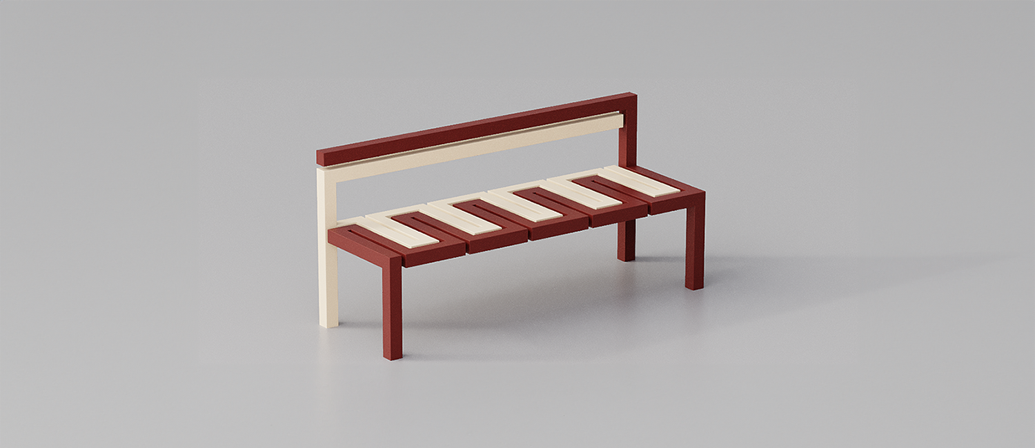 Panchina Snake vista 1