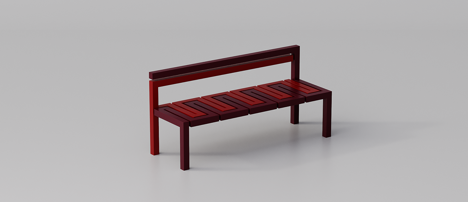 Panchina Snake vista 2