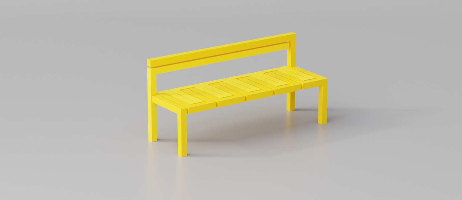 Panchina Snake vista 3