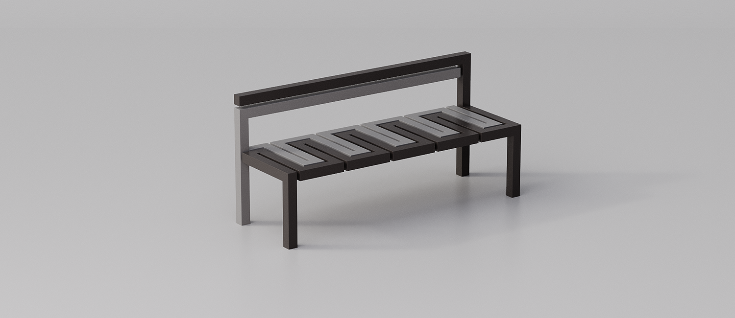 Panchina Snake vista 4