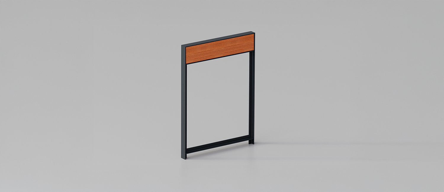 Ciak pedestrain barrier wood vista 3