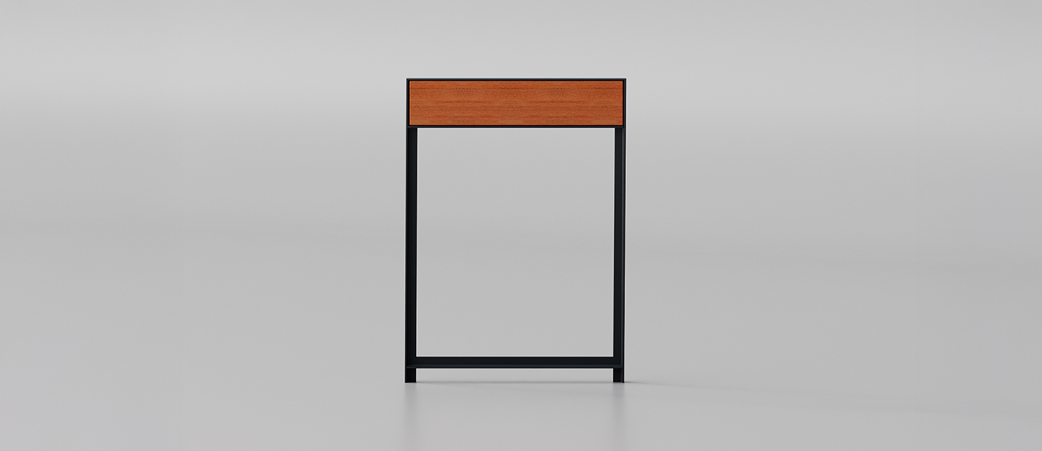 Ciak pedestrain barrier wood vista 4