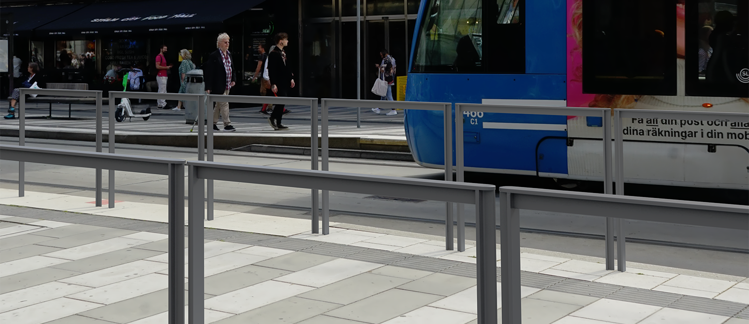 Zen pedestrain barrier vista 1