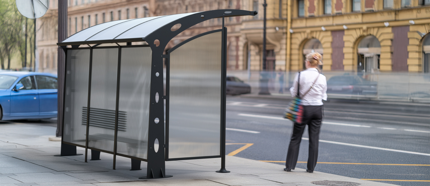 Shelter Acaya with sides walls vista 1