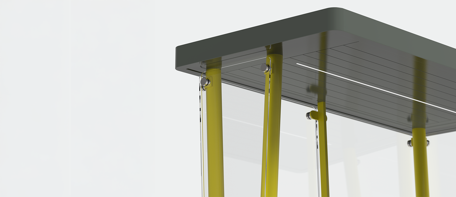 Pensilina Plaza vista 6