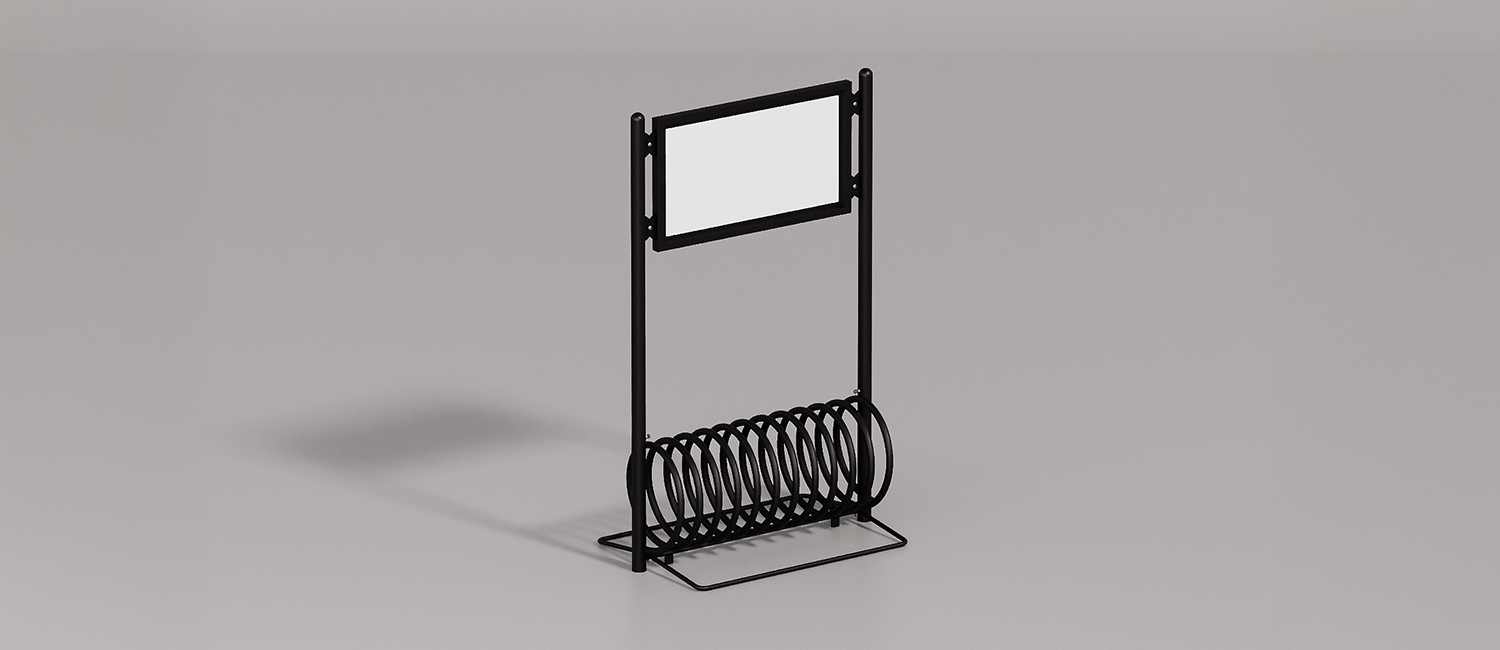 Portabici Elix Display vista 1