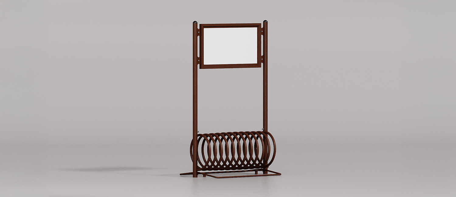 Portabici Elix Display vista 2