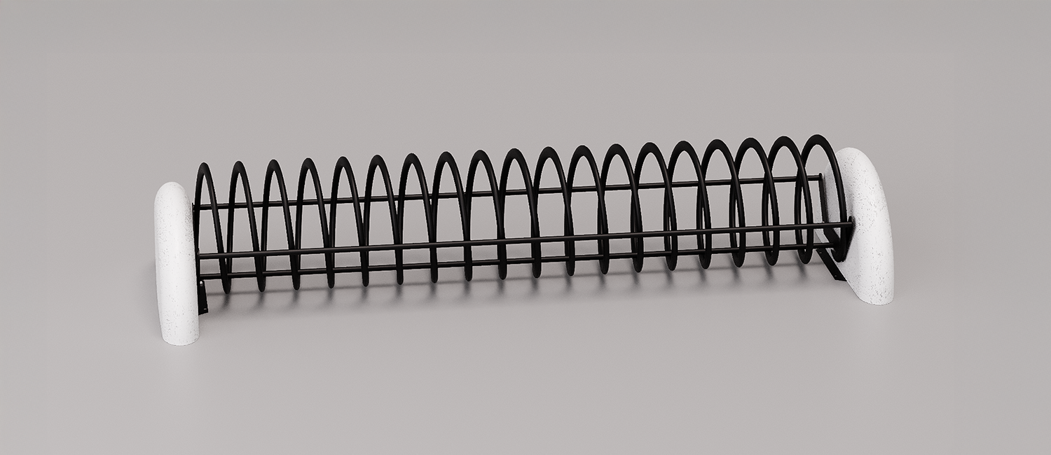 Spiro bike rack vista 3