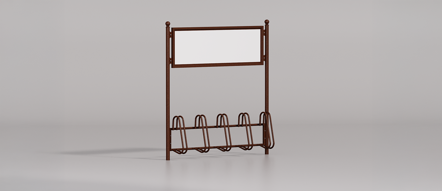 Bicycle stands Liberty Display vista 2