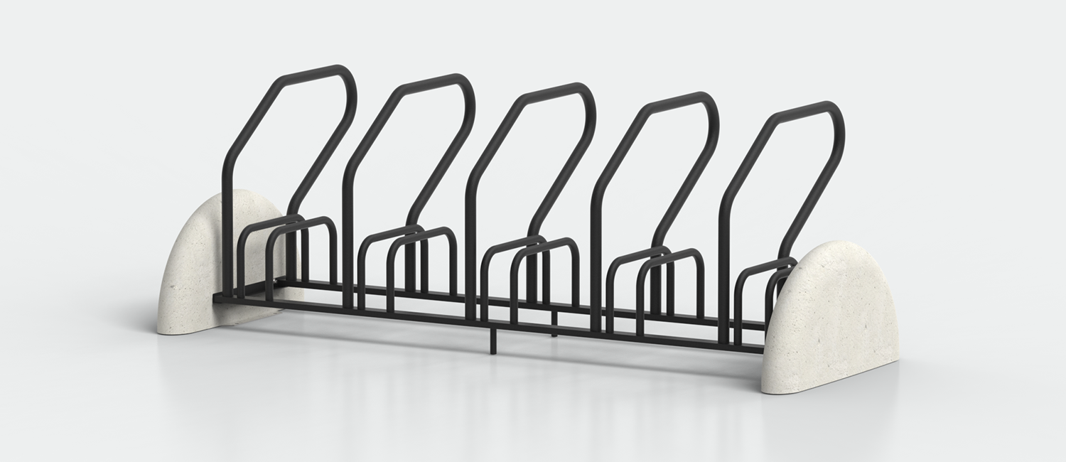 Rastrelliera Eddy vista 3