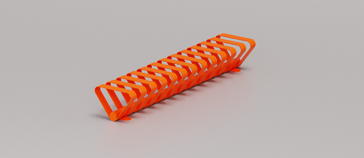 Rastrelliera Tresette vista 1