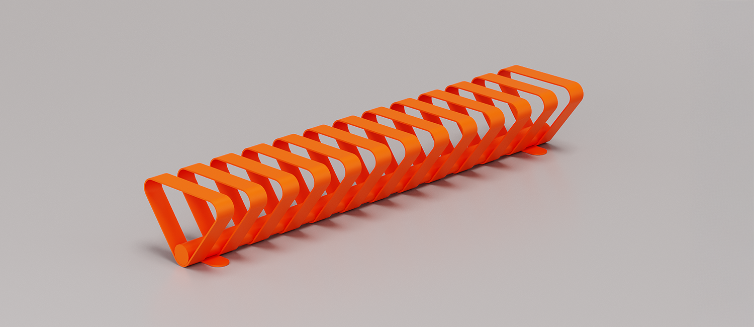 Rastrelliera Tresette vista 3