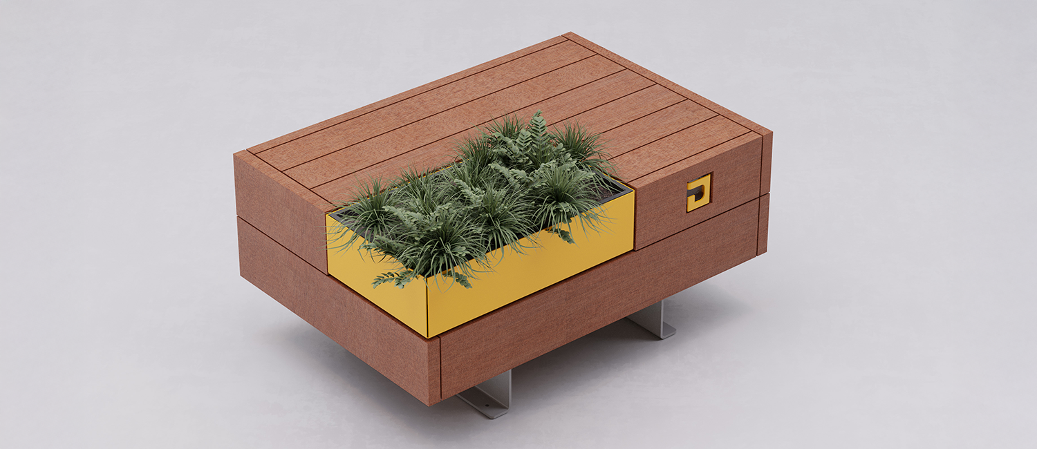Noi seat with flowe box vista 2