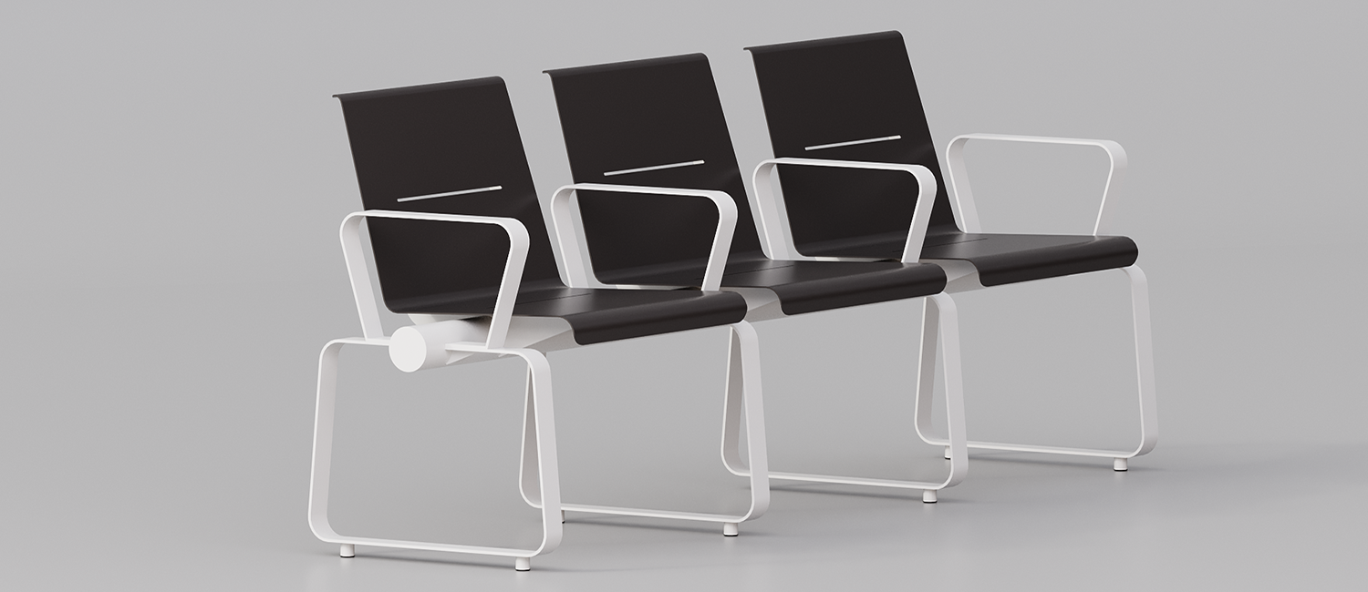 Portland seat with backrest vista 5