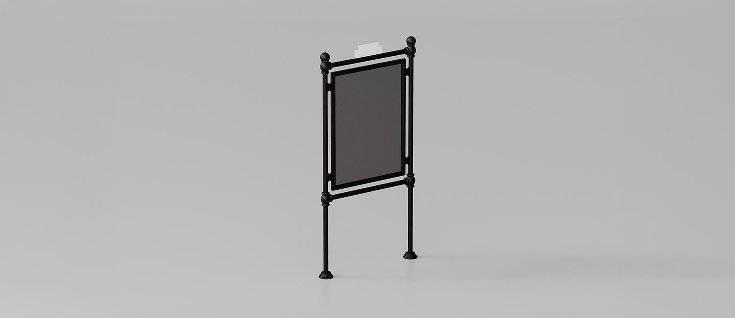 Gotico Notice Board vista 1