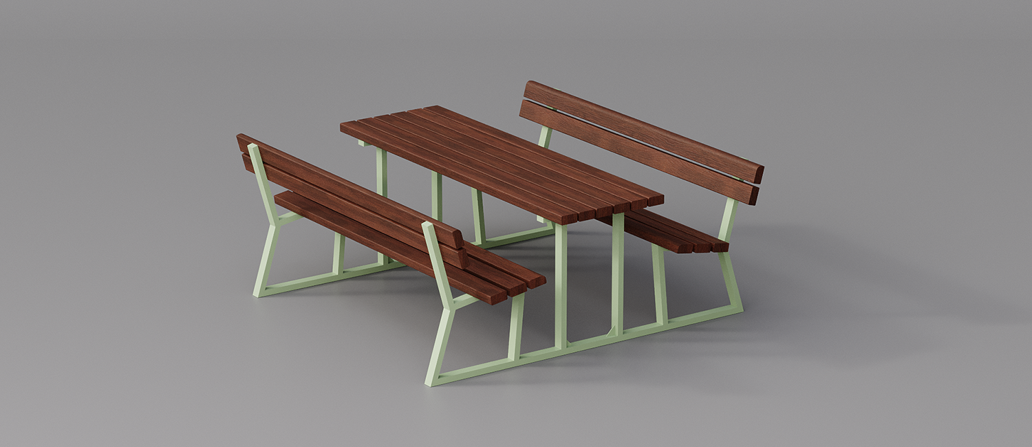 Tavolo da picnic Break vista 1