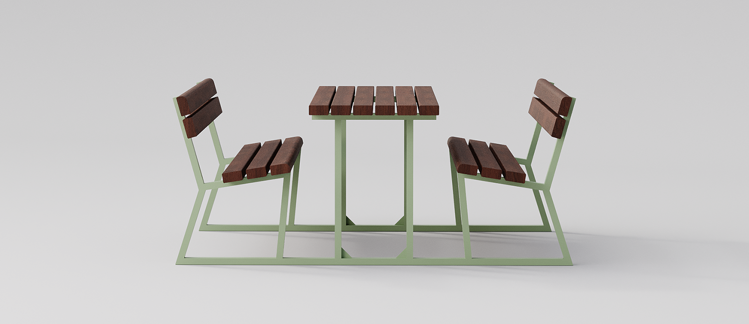 Tavolo da picnic Break vista 3