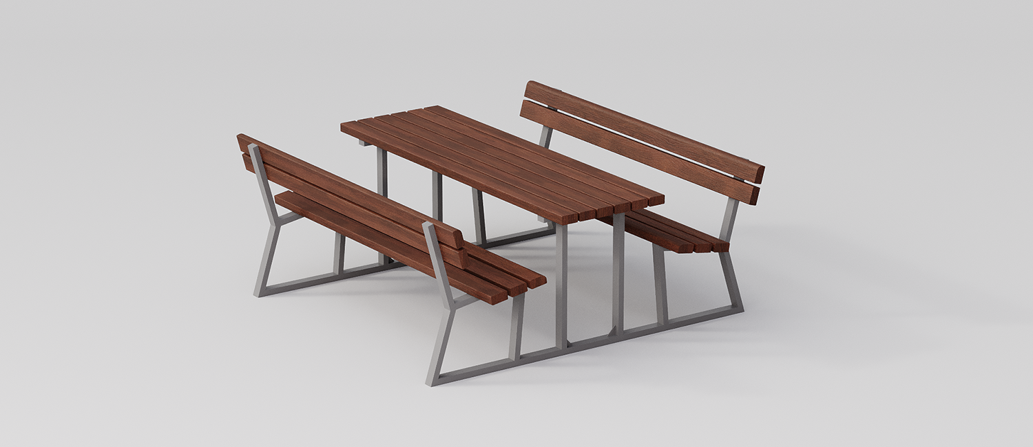 Tavolo da picnic Break vista 4
