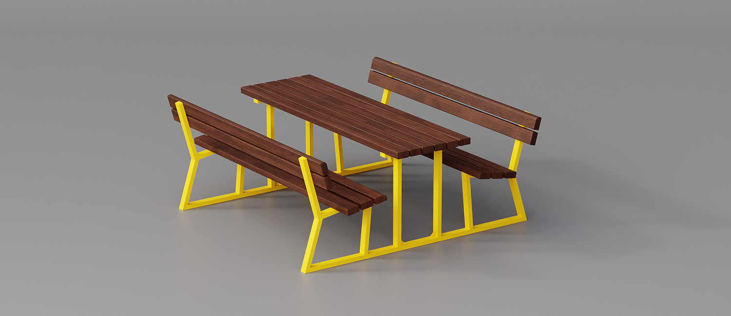 Tavolo da picnic Break vista 6
