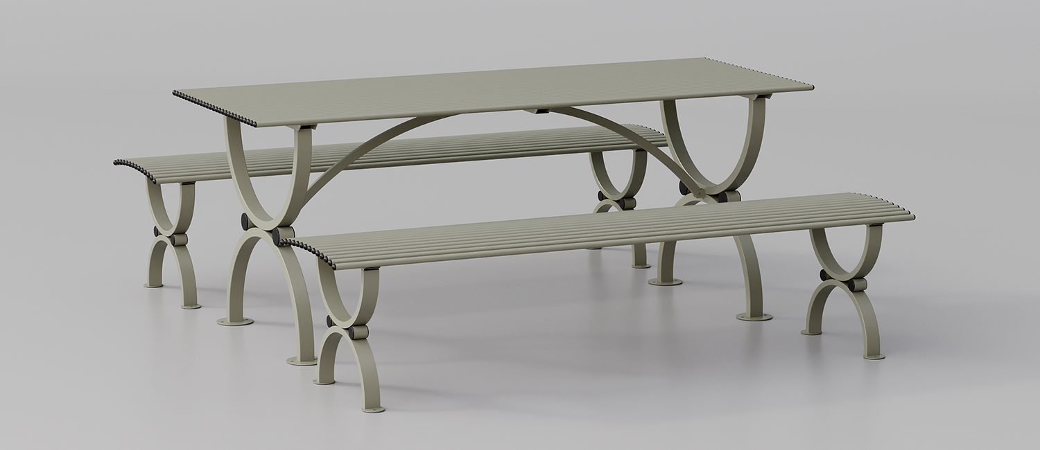 Picnic table Clematis vista 5