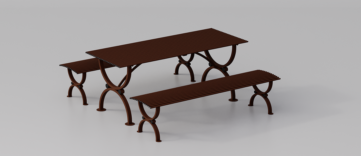 Picnic table Clematis vista 7