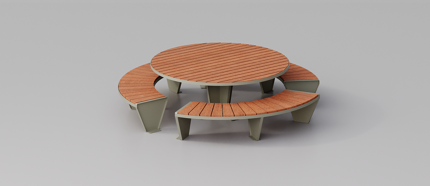 Tavolo da picnic Round vista 5
