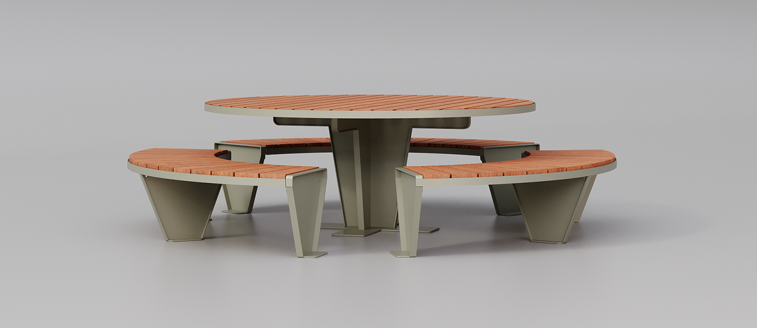 Tavolo da picnic Round vista 7