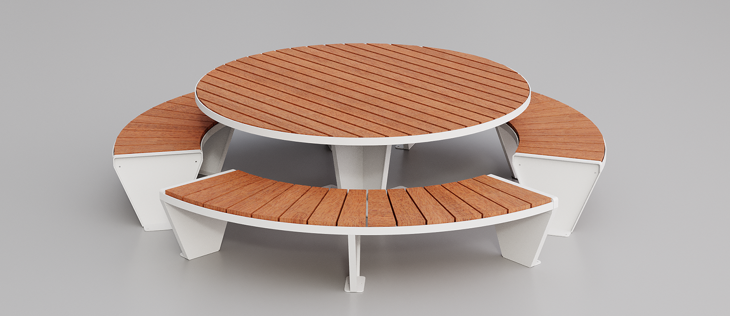 Tavolo da picnic Round vista 12