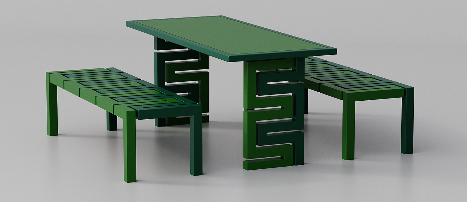 Snake pic nic table vista 3