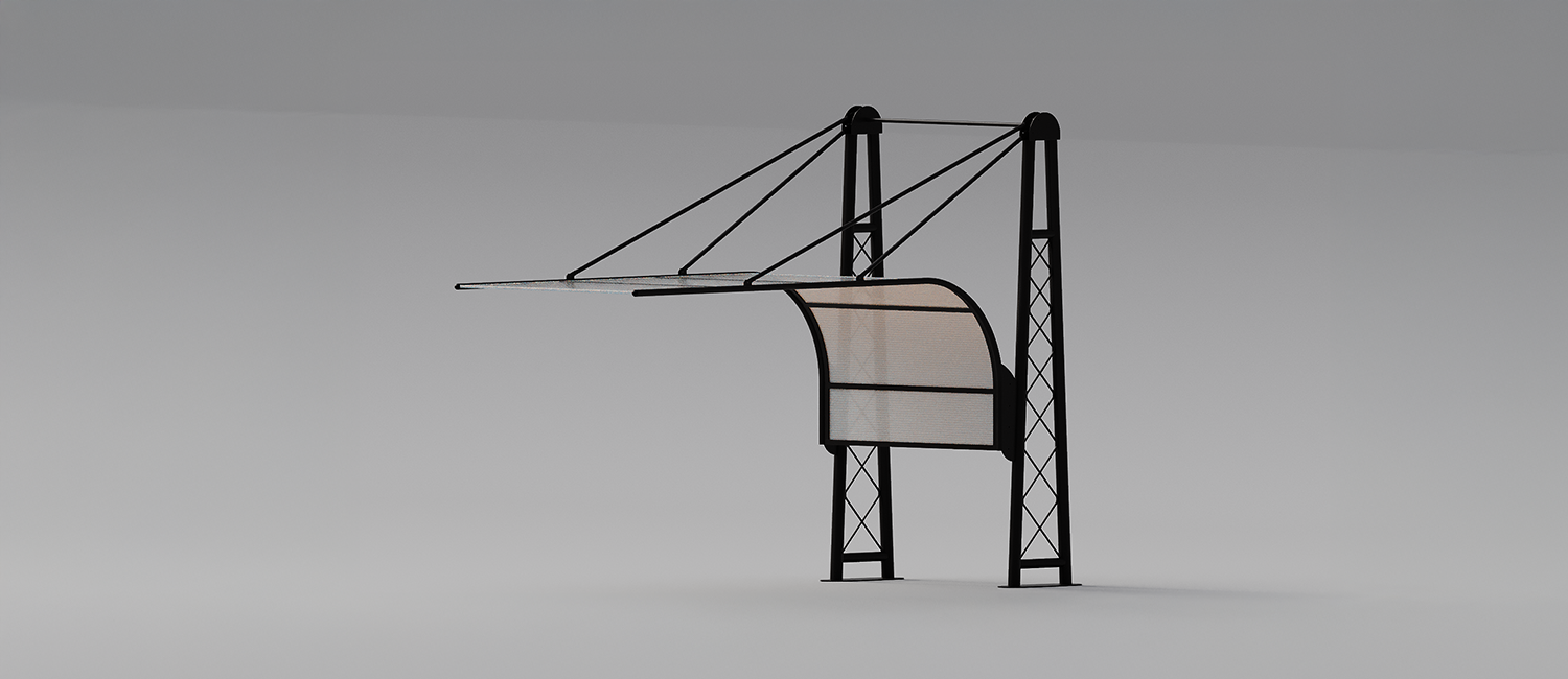 Shelter for cars Airone vista 4