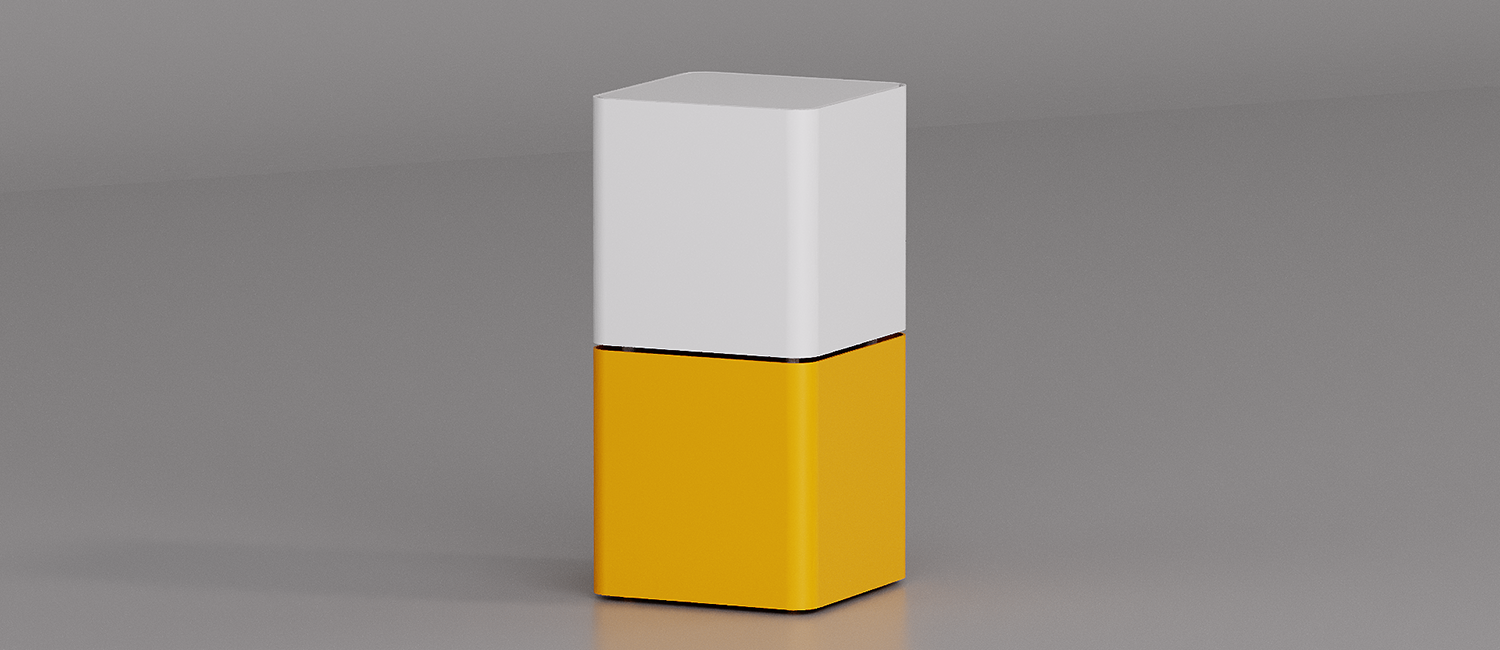 Cubik table with metal top vista 4
