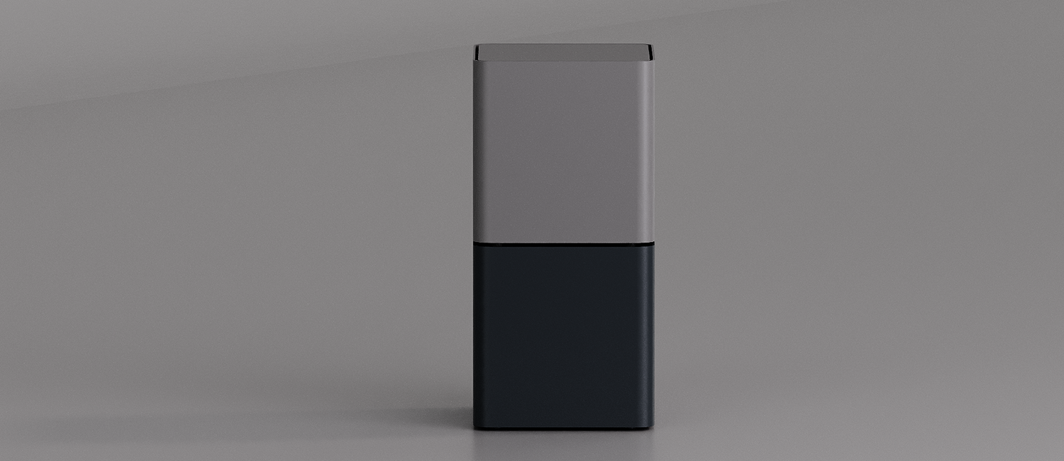Cubik table with metal top vista 6