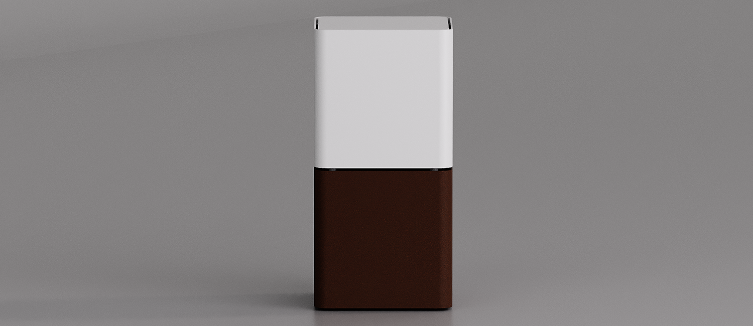 Cubik table with metal top vista 9