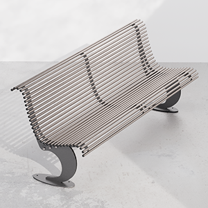 Bench Luxe Stainless steel